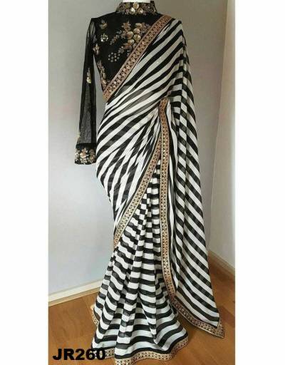 D.NO. JR260 BY SAGAR IMPEX GEORGETTE SAREE WHOLESALER IN INDIA